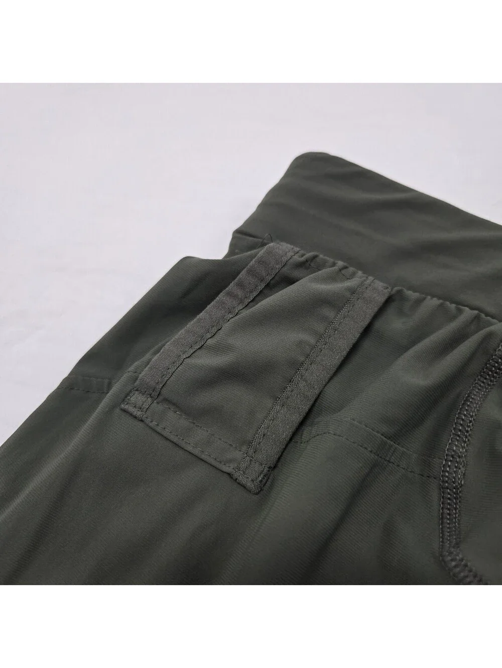 EUC Size S Men's ASRV Joggers Tetra-Lite High Rib Jogger Pants Olive DSG-0477